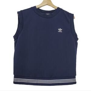 Adidas | Sleeveless Cropped Sweatshirt French Terry Tank Top